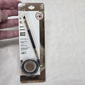 Milani Stay Put Brow Color Longwear Pomade - 03 Medium Brown - NEW